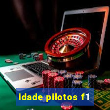 idade pilotos f1